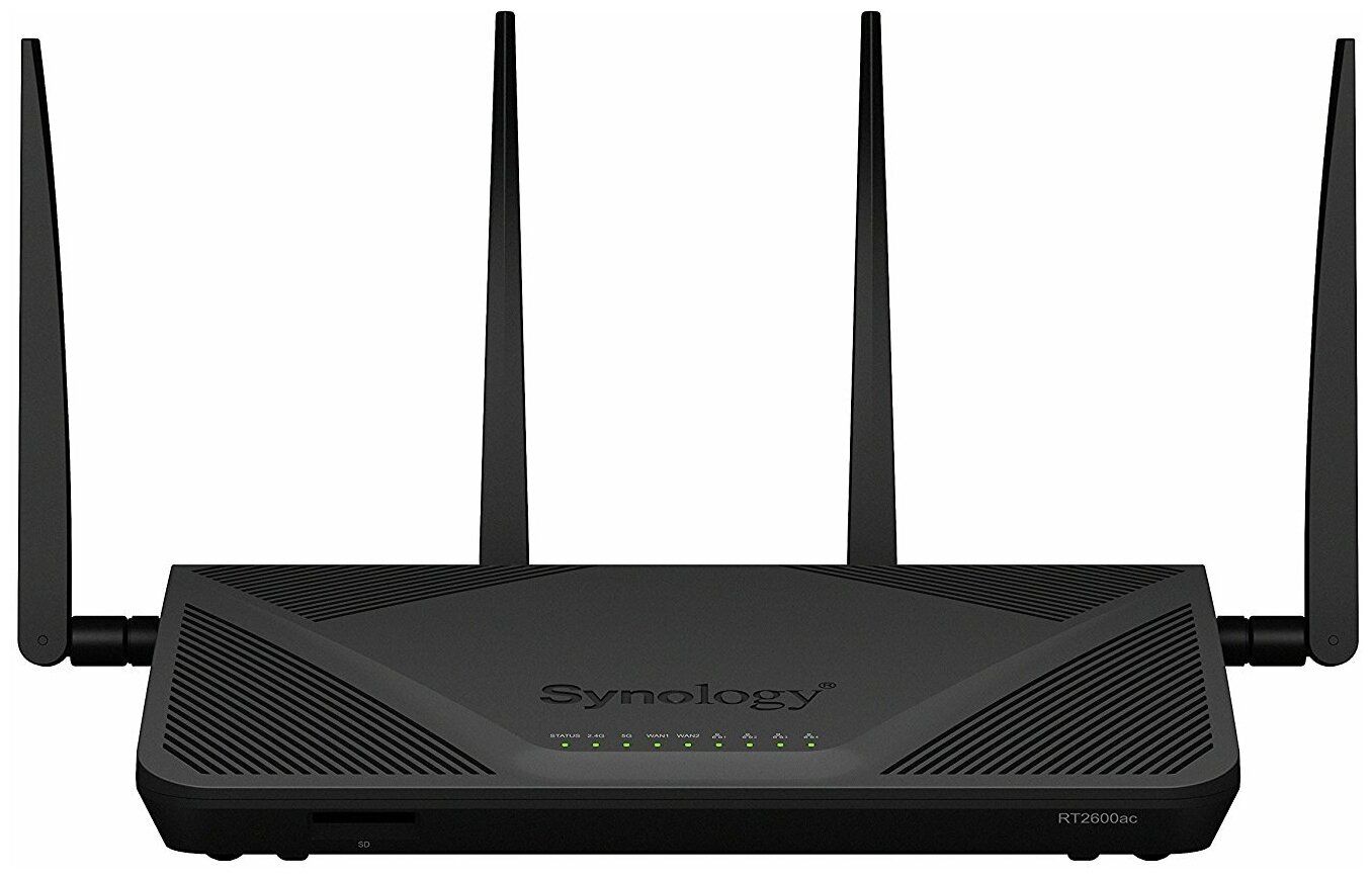 Wi-Fi роутер Synology RT2600ac
Wi-Fi роутер Synology RT2600ac