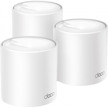 Wi-Fi система TP-LINK Deco X50 AX3000 Mesh 3-pack
Wi-Fi система TP-LINK Deco X50 AX3000 Mesh 3-pack