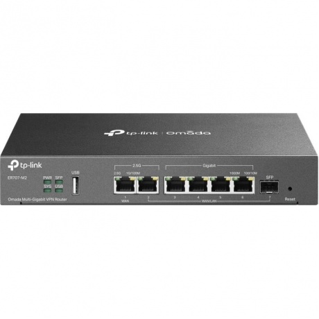Маршрутизатор TP-Link Omada (ER707-M2)
Маршрутизатор TP-Link Omada (ER707-M2)