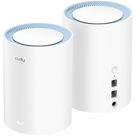 Wi-Fi Mesh роутер Cudy M1200 AC1200 (M1200(2-PACK)) White
Wi-Fi Mesh роутер Cudy M1200 AC1200 (M1200(2-PACK)) White