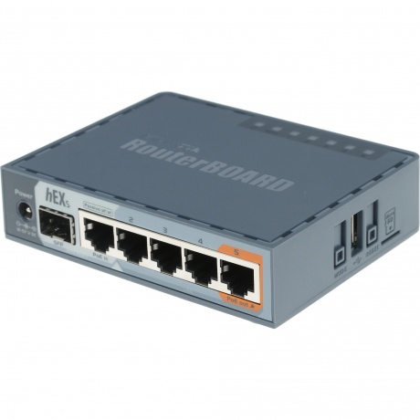Маршрутизатор MikroTik E60iUGS HEX S
Маршрутизатор MikroTik E60iUGS HEX S