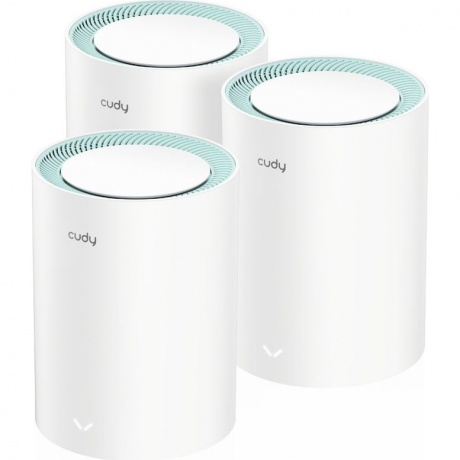 Wi-Fi MESH система Cudy M1500 (3-Pack)
Wi-Fi MESH система Cudy M1500 (3-Pack)