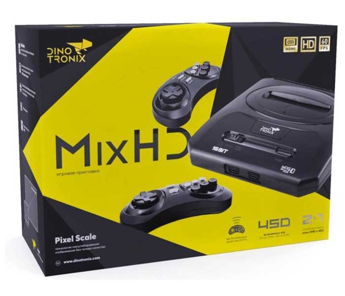 Игровая приставка Dinotronix MixHD (450 встроенных игр) ConSkDn105, Черный
Игровая приставка Dinotronix MixHD (450 встроенных игр) ConSkDn105, Черный