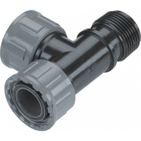 Тройник Т-образный Gardena 2751-20 черный
Тройник Т-образный Gardena 2751-20 черный