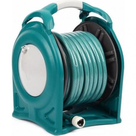 Катушка со шлангом в комплекте RACO корпус из высокопрочного пластика, шланг 25 м х 1/2, поливочный набор 4 предмета (4260-55/590)
Катушка со шлангом в комплекте RACO корпус из высокопрочного пластика, шланг 25 м х 1/2, поливочный набор 4 предмета (4260-55/590)