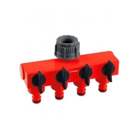 Распределитель поливочный GRINDA GS-4, 3/4-1, четырехканальный, с внутренней резьбой (8-426314)
Распределитель поливочный GRINDA GS-4, 3/4-1, четырехканальный, с внутренней резьбой (8-426314)