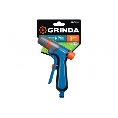 Пистолет поливочный GRINDA F-R, курок спереди, двухкомпонентный, плавная регулировка напора, PROLine (429121)
Пистолет поливочный GRINDA F-R, курок спереди, двухкомпонентный, плавная регулировка напора, PROLine (429121)