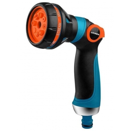 Пистолет поливочный GRINDA S-8, 8 режимов, двухкомпонентный с регулятором напора, PROLine (429100)
Пистолет поливочный GRINDA S-8, 8 режимов, двухкомпонентный с регулятором напора, PROLine (429100)