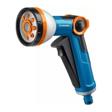Пистолет поливочный GRINDA X-8, с регулятором напора, 8 режимов, курок спереди, двухкомпонентный, PROLine (8-427145)
Пистолет поливочный GRINDA X-8, с регулятором напора, 8 режимов, курок спереди, двухкомпонентный, PROLine (8-427145)