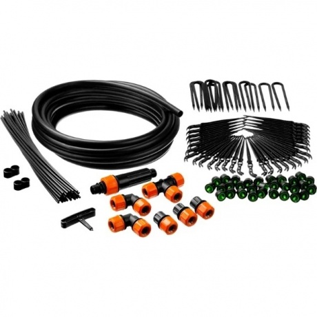 Система капельного поливаGRINDA 1/2, 9 м, шланг магистральный, площадь полива 6 кв м, расход воды 4л/ч (425270-30)
Система капельного поливаGRINDA 1/2, 9 м, шланг магистральный, площадь полива 6 кв м, расход воды 4л/ч (425270-30)