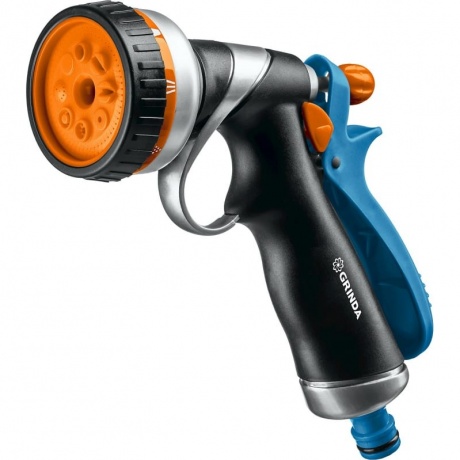 Пистолет поливочный GRINDA RM-8, 8 режимов, металлический с TPR, PROLine (8-427143)
Пистолет поливочный GRINDA RM-8, 8 режимов, металлический с TPR, PROLine (8-427143)