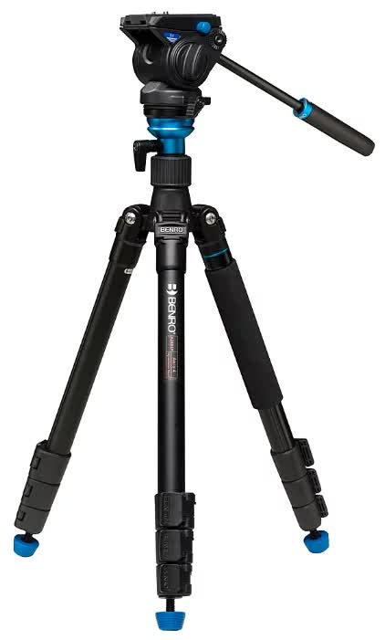 Алюминиевый походный видеоштатив Benro A2883FS4 с видеоголовкой S4
Алюминиевый походный видеоштатив Benro A2883FS4 с видеоголовкой S4