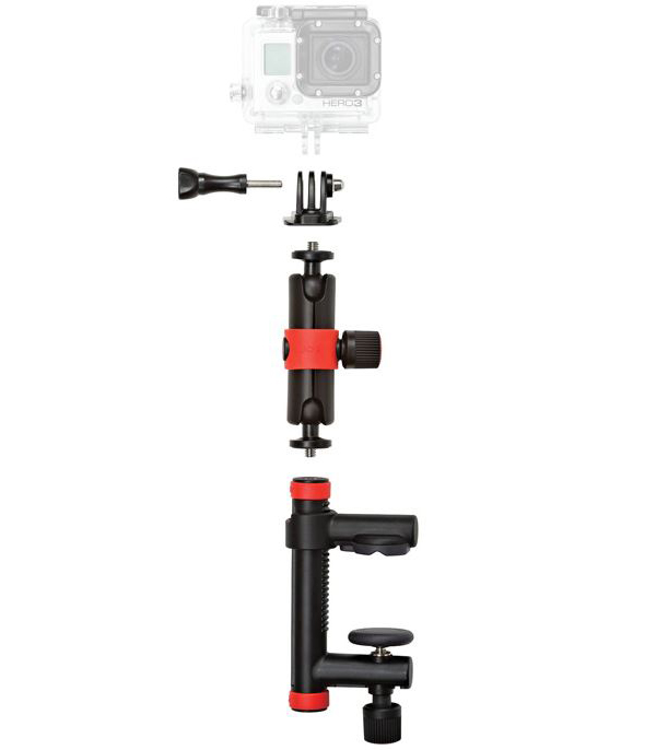 Держатель-струбцина Joby Action Clamp & GorillaPod Arm (черный/красный)
Держатель-струбцина Joby Action Clamp & GorillaPod Arm (черный/красный)