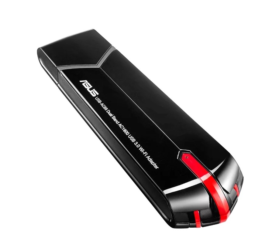 Wi-Fi адаптер ASUS USB-AC68
Wi-Fi адаптер ASUS USB-AC68