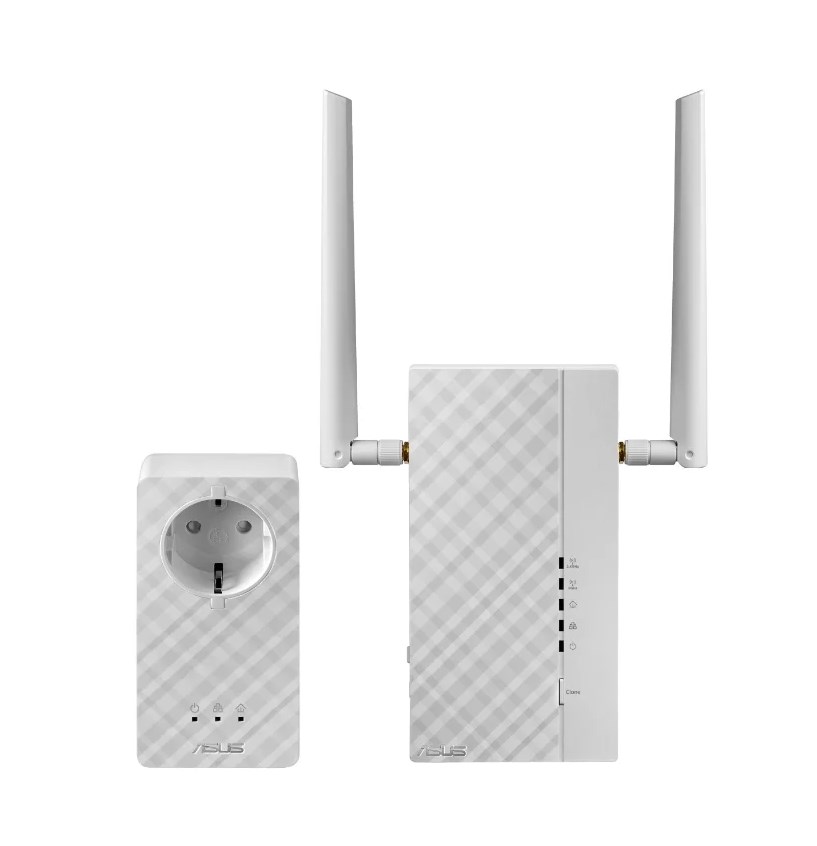 Wi-Fi+Powerline адаптер ASUS PL-AC56
Wi-Fi+Powerline адаптер ASUS PL-AC56