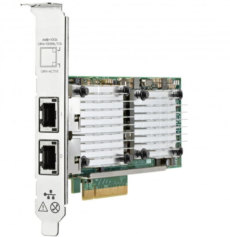 Сетевой адаптер Ethernet HPE 530T (656596-B21)
Сетевой адаптер Ethernet HPE 530T (656596-B21)
