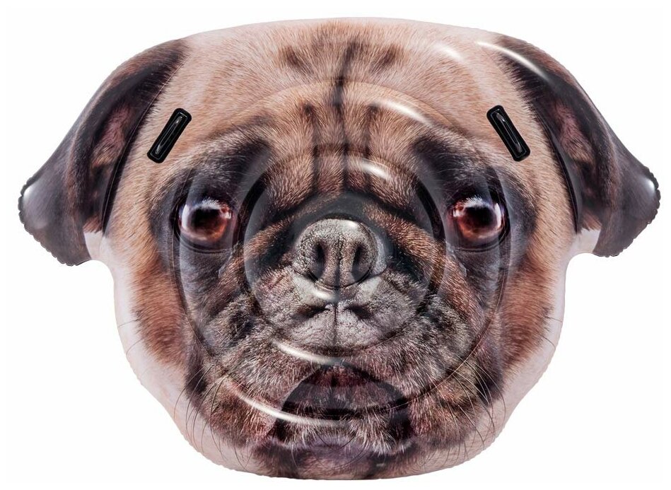 Матрас надувной для плавания 173*130см Мопс 58785EU
Матрас надувной для плавания 173*130см Мопс 58785EU