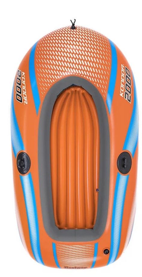 Лодка КОНДОР 2000 6'1" x 38"/1.85m x97cm Bestway 61142
Лодка КОНДОР 2000 6'1" x 38"/1.85m x97cm Bestway 61142