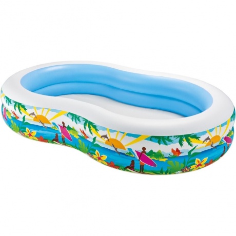 Бассейн надувной INTEX Swim Center Райская Лагуна, 56490, 262х160х46
Бассейн надувной INTEX Swim Center Райская Лагуна, 56490, 262х160х46