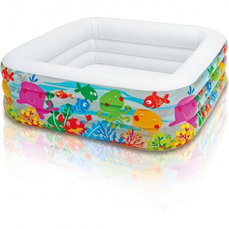 Бассейн надувной INTEX Аквариум, 57471, 159x159x50
Бассейн надувной INTEX Аквариум, 57471, 159x159x50
