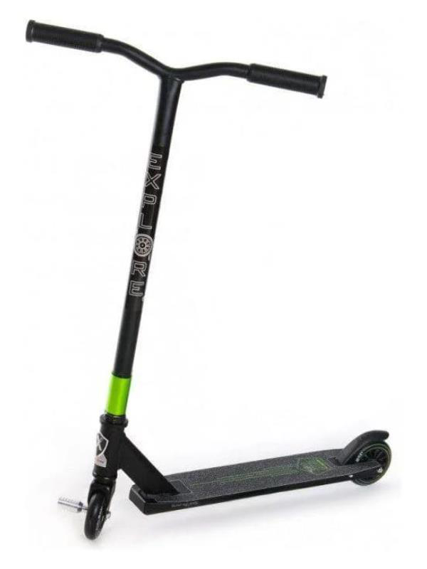 Самокат Explore Flubber Super черно-зеленый
Самокат Explore Flubber Super черно-зеленый