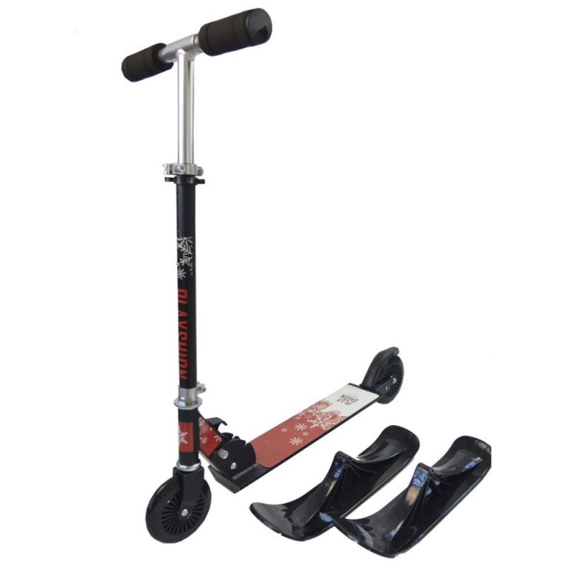 Самокат-снегокат Playshion 2в1 Kids SnowScooter, черный
Самокат-снегокат Playshion 2в1 Kids SnowScooter, черный