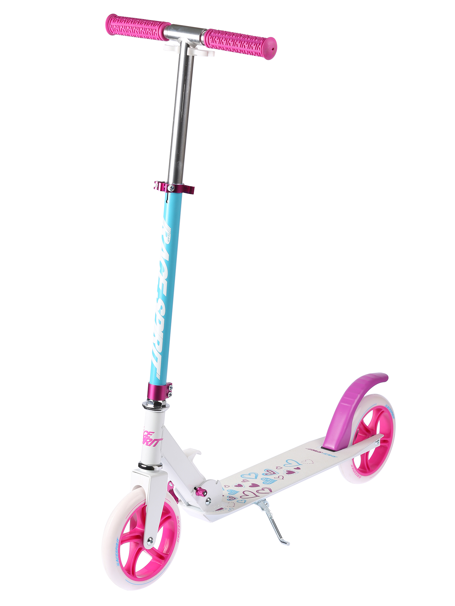Самокат x-180 Pink/White самокат колесо 180мм +подножка, Белый/розовый
Самокат x-180 Pink/White самокат колесо 180мм +подножка, Белый/розовый