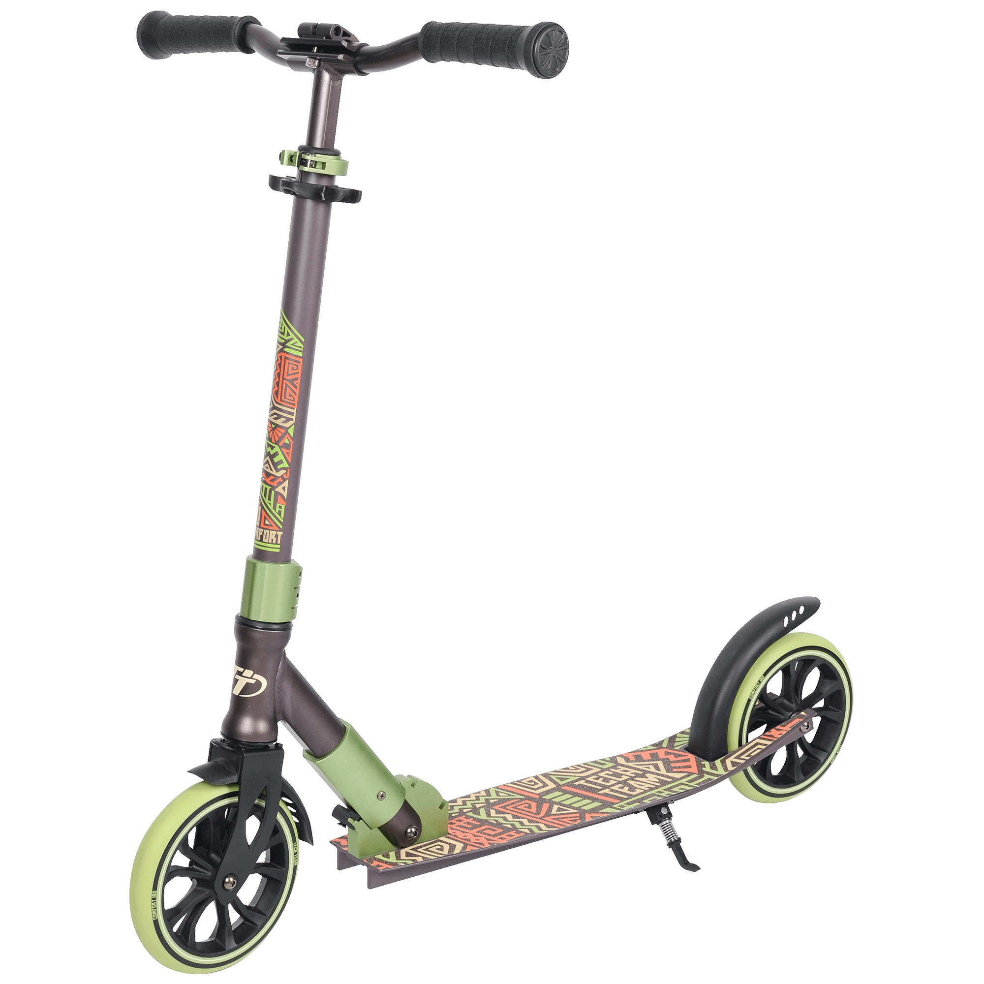 Самокат TechTeam 180R Comfort (2021) коричневый-зеленый, Зеленый/коричневый
Самокат TechTeam 180R Comfort (2021) коричневый-зеленый, Зеленый/коричневый