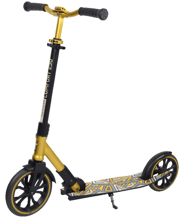 Самокат TechTeam 230R Comfort (2021) золотой, Золото/черный
Самокат TechTeam 230R Comfort (2021) золотой, Золото/черный