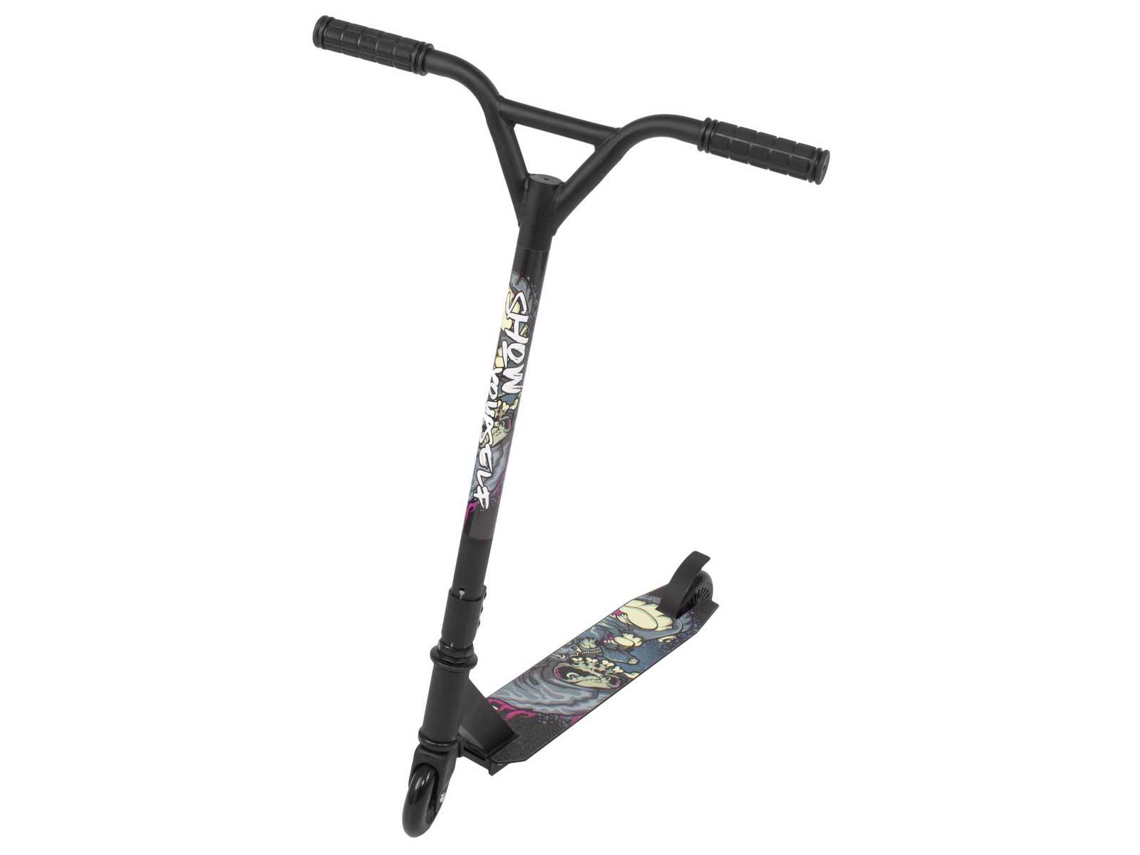 Самокат трюковый, колеса 100мм, Bradex SF 0655, черный, Принт/черный
Самокат трюковый, колеса 100мм, Bradex SF 0655, черный, Принт/черный