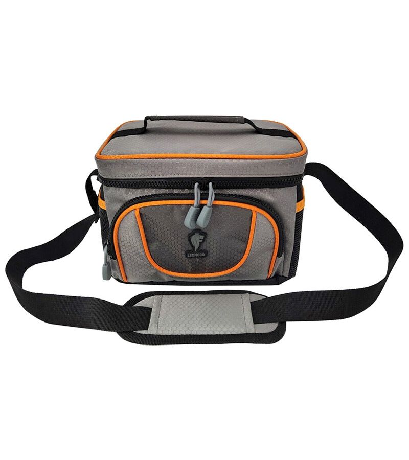 Термосумка Leonord ML15009, 5л, р-р: 23x17,5x16,5см, цвет: серый+оранжевый
Термосумка Leonord ML15009, 5л, р-р: 23x17,5x16,5см, цвет: серый+оранжевый