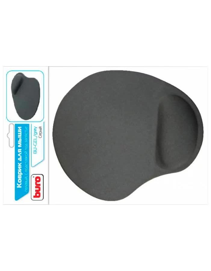 Коврик Buro для мыши BU-GEL Grey (817307)
Коврик Buro для мыши BU-GEL Grey (817307)