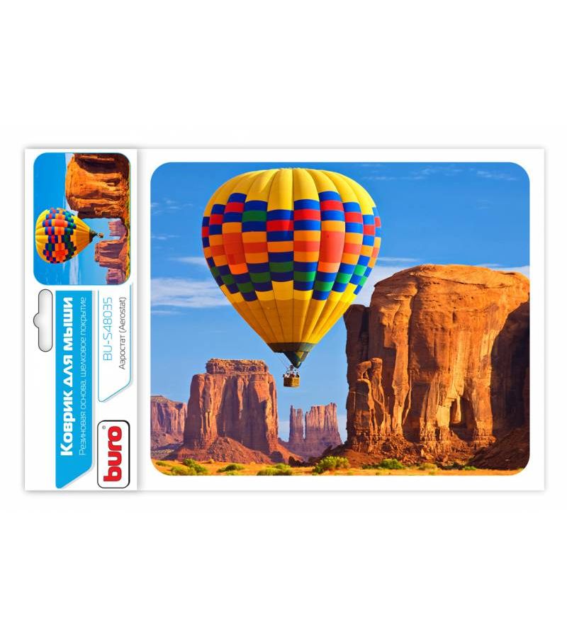 Коврик Buro для мыши BU-S48035 рисунок/аэростат
Коврик Buro для мыши BU-S48035 рисунок/аэростат