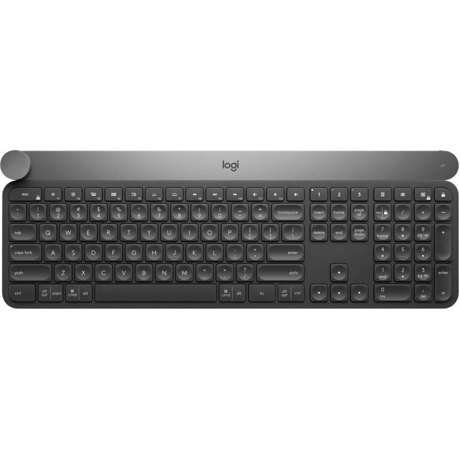 Клавиатура Logitech Craft Advanced keyboard Grey Bluetooth, Серый
Клавиатура Logitech Craft Advanced keyboard Grey Bluetooth, Серый