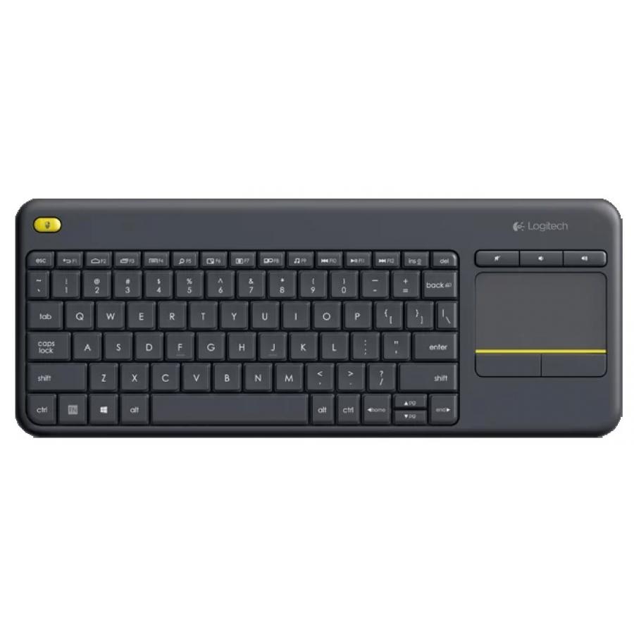 Клавиатура Logitech Wireless Touch Keyboard K400 Plus Black USB, Черный
Клавиатура Logitech Wireless Touch Keyboard K400 Plus Black USB, Черный