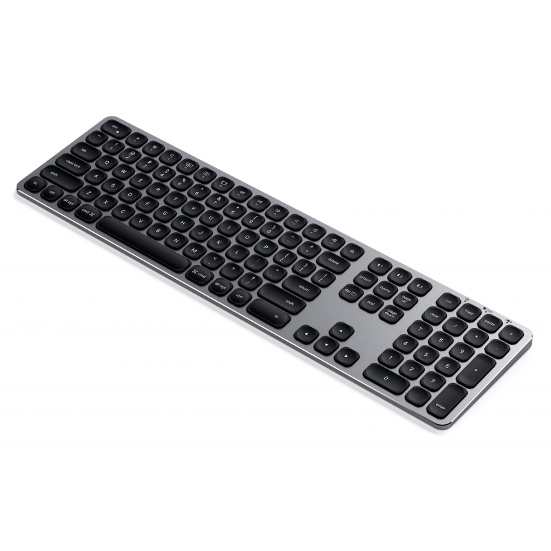 Клавиатура Satechi Aluminum Bluetooth Wireless Keyboard with Numeric Keypad Space Gray, Серый
Клавиатура Satechi Aluminum Bluetooth Wireless Keyboard with Numeric Keypad Space Gray, Серый