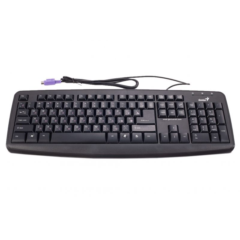 Клавиатура Genius KB-110X Black PS2/RU/CB, Черный
Клавиатура Genius KB-110X Black PS2/RU/CB, Черный