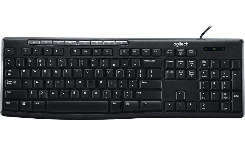 Клавиатура Logitech K200 for Business Black, Черный
Клавиатура Logitech K200 for Business Black, Черный