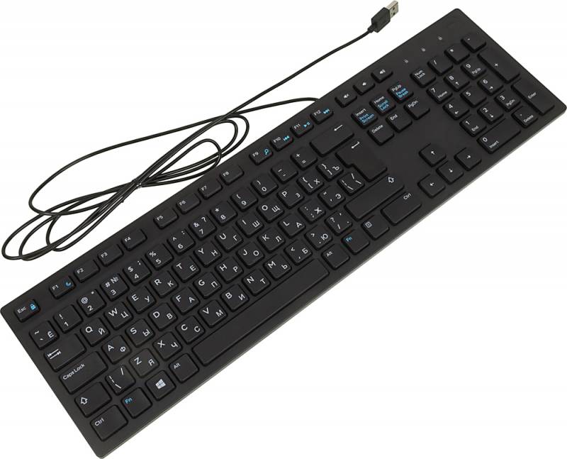 Клавиатура Dell KB216 черный USB Multimedia
Клавиатура Dell KB216 черный USB Multimedia