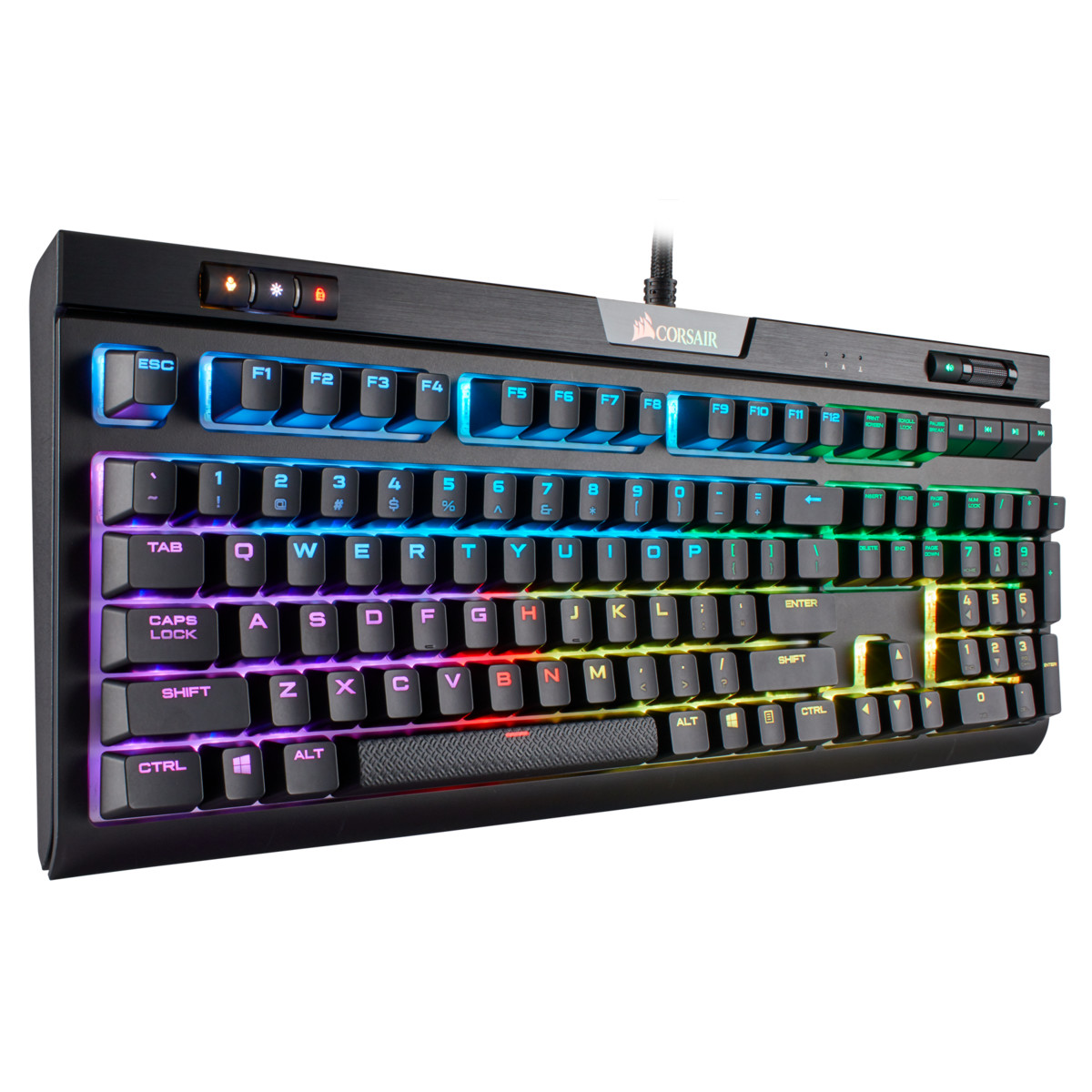 Клавиатура Corsair Gaming STRAFE RGB MK.2 Cherry MX Red (RU), Черный
Клавиатура Corsair Gaming STRAFE RGB MK.2 Cherry MX Red (RU), Черный