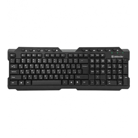Клавиатура Defender Element HB-195 RU черный
Клавиатура Defender Element HB-195 RU черный