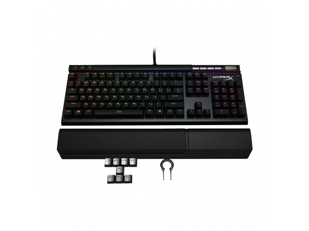 Клавиатура Kingston HyperX Alloy Elite RGB (Cherry MX Red, Черный
Клавиатура Kingston HyperX Alloy Elite RGB (Cherry MX Red, Черный