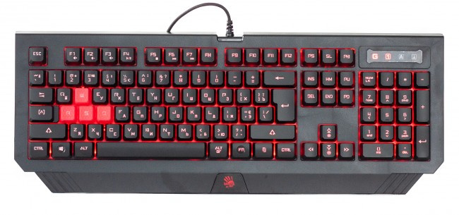 Клавиатура A4 Bloody B125 черный
Клавиатура A4 Bloody B125 черный