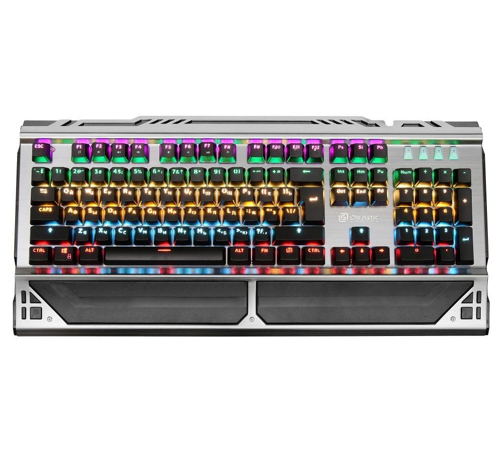 Клавиатура Oklick 980G HUMMER черный
Клавиатура Oklick 980G HUMMER черный