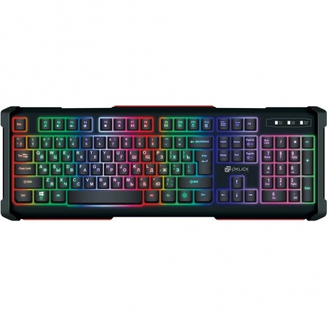 Клавиатура Oklick 717G BLACK DEATH черный/серый
Клавиатура Oklick 717G BLACK DEATH черный/серый