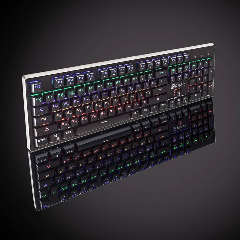 Клавиатура Oklick 940G VORTEX черный
Клавиатура Oklick 940G VORTEX черный