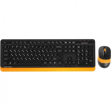 Набор клавиатура+мышь A4Tech Fstyler FG1010 черный/оранжевый
Набор клавиатура+мышь A4Tech Fstyler FG1010 черный/оранжевый