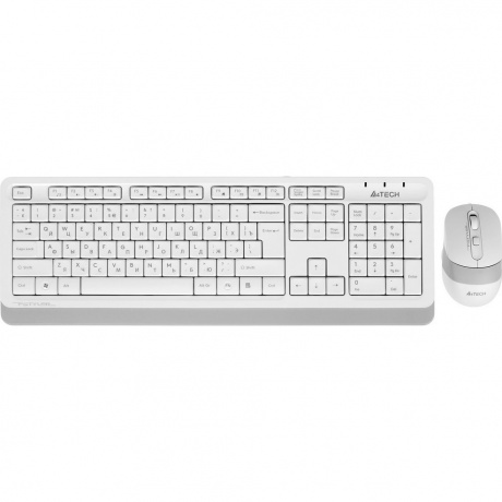 Набор клавиатура+мышь A4Tech Fstyler F1010 белый/серый
Набор клавиатура+мышь A4Tech Fstyler F1010 белый/серый