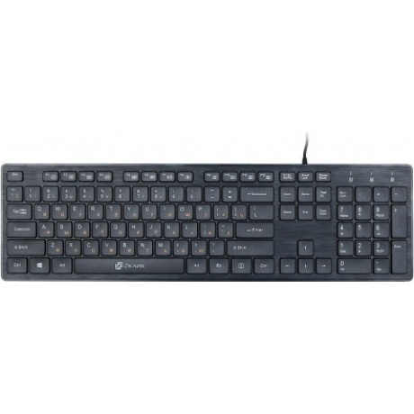 Клавиатура Oklick 520M2U черный
Клавиатура Oklick 520M2U черный