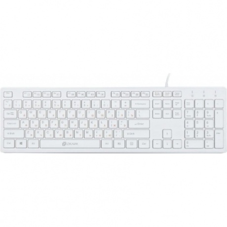 Клавиатура Oklick 500M белый
Клавиатура Oklick 500M белый
